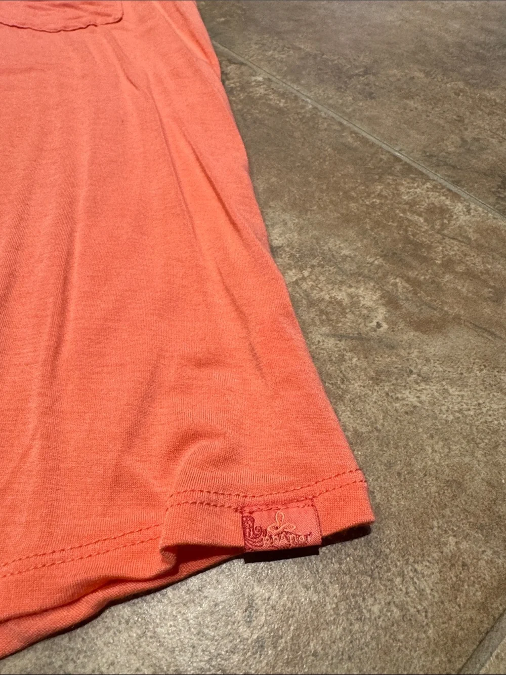 Prana Foundation Coral Scoop Neck Pocket Tank—Size Small - Picture 3 of 3